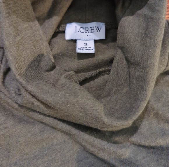 J. Crew Women's Olive and Black Turtleneck Sweater Duo - Picture 2 of 4
